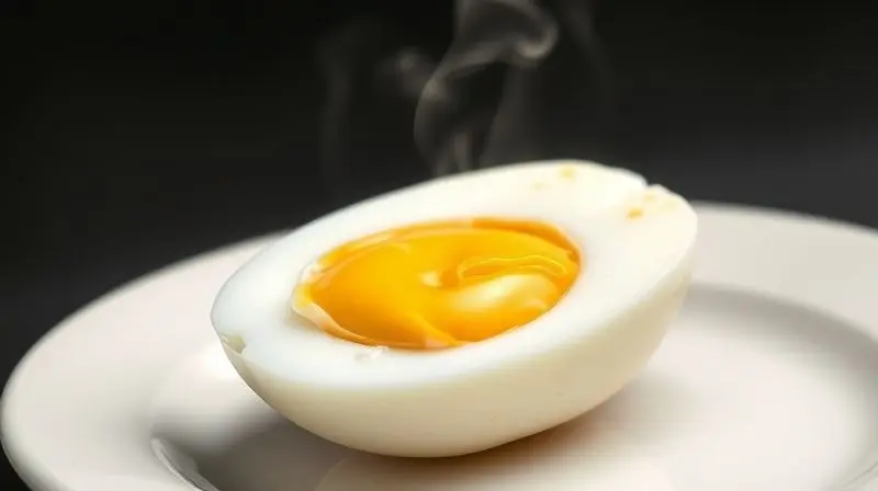 Ovo mollet na air fryer com gema semi-mole perfeita e textura cremosa.
